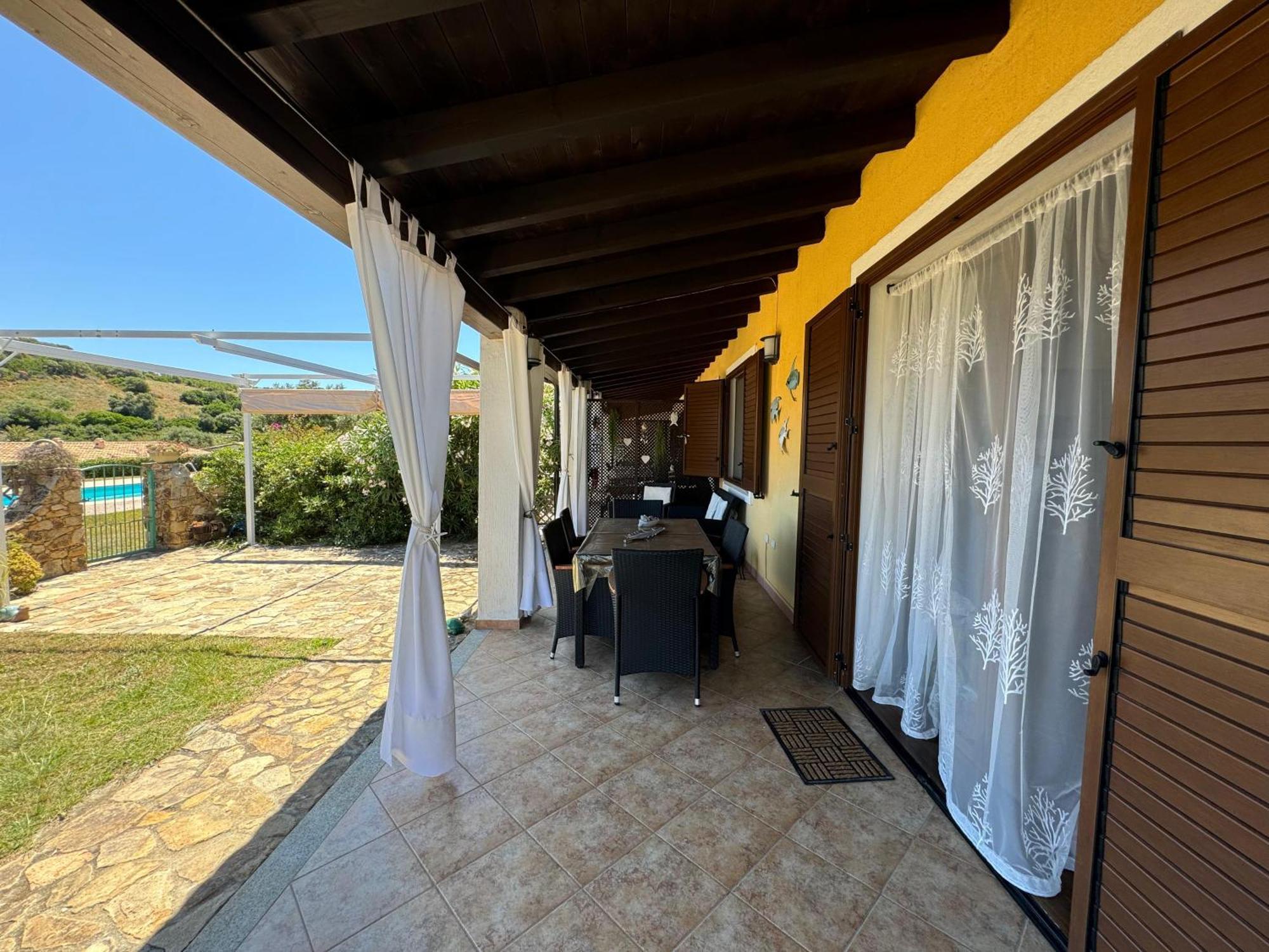 Casa Vacanze Con Piscina E Vista Mare Esclusiva Per Coppie E Famiglie, Relax E Tranquillita Tertenia Luaran gambar
